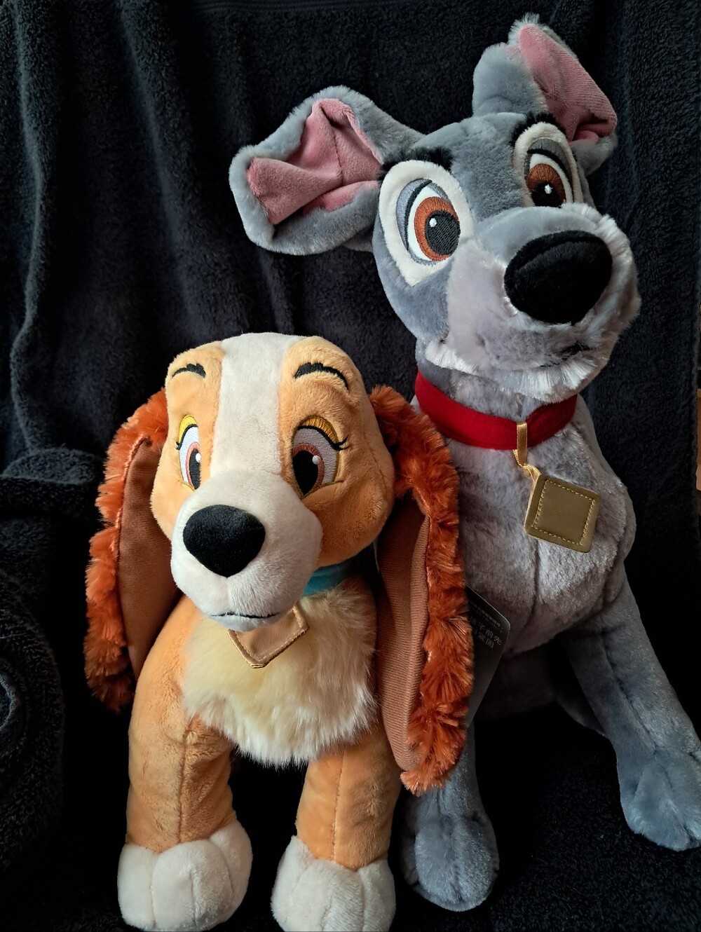 Lady and The Tramp Plush Set